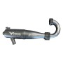NOVA Off-Road Black Ceramic EFRA 2182 Tuned Pipe Combo w/50mm Manifold