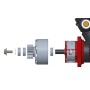 REDS 13T Clutch Bell DURABELL-X - 3 Bearings (5x9x3mm)