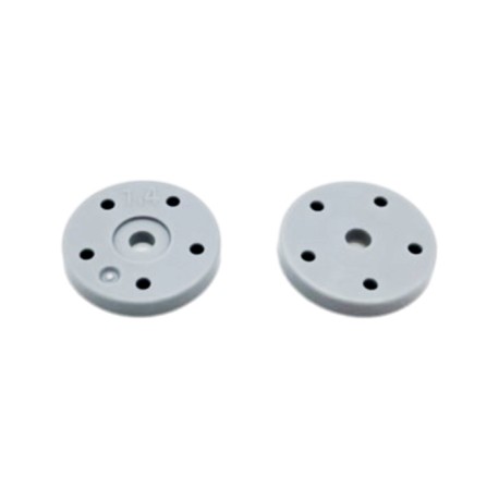 SWORKz 1/8 BBS Precision Plastic Shock Piston 1.4 x 5 Hole - 2Pcs