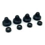 SWORKz 1/10 BBS Precision Plastic Shock Cap (13mm) &Seal Cap (4 Sets)