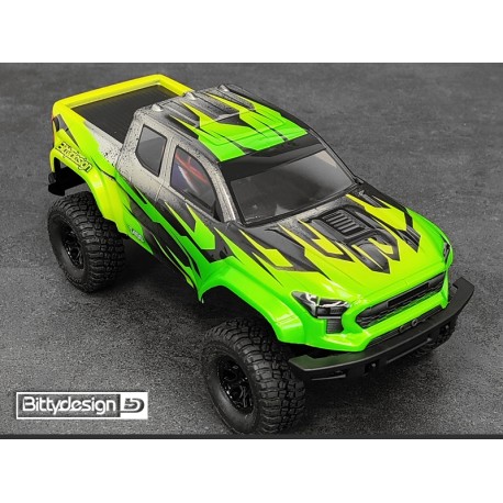 Bittydesign T-400 1/18 Clear Body for Traxxas TRX-4M (Pre-cut)
