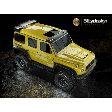 Bittydesign W464 1/18 Clear Body for Traxxas TRX-4M (Pre-cut)