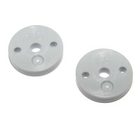 SWORKz 1/10 BBS Precision Plastic Shock Piston Flat Type (1.6X2Holes)(13mm)(2PC)