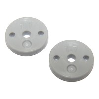 SWORKz 1/10 Precision Plastic Shock Piston Flat Type (1.7X2Holes)(13mm)(2PC)
