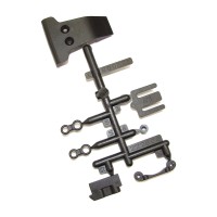 SWORKz S12-3 Plastic Accessories Part Set(Front Bumper/One Unit Servo Holder/Sway Bar Ball End)