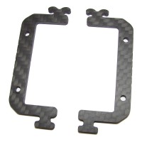 SWORKz S12-3 Pro-composite Carbon Fiber Battery Case with Holder (2PC)