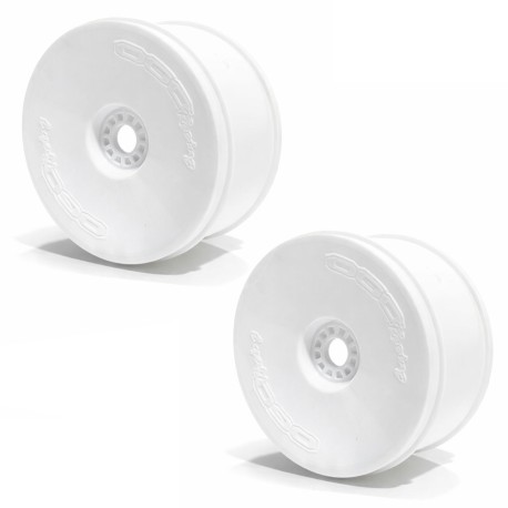 OGO Racing 1/8 Truggy Wheels V2 (White) - 2Pcs