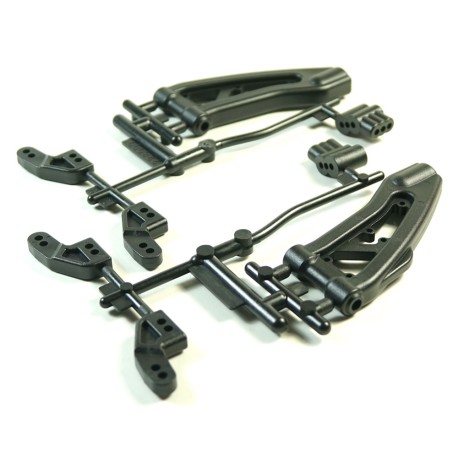 SWORKz S35-GT2/GT2E Front Upper Arm and Rear Linkage Parts (2 Sets)