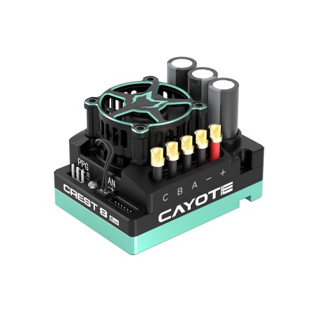 CAYOTE Racing CREST 8 Evo 1/8th Competition ESC