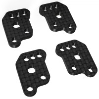 SWORKz Performance S35-4 Series Carbon Rear Wheel Hub Adjustment Plates - Easy Handling (4Pcs)