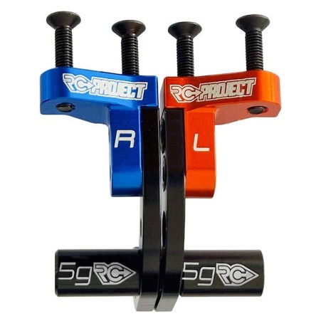 RC Project Front Hub Balance Weight System - Mugen MBX8-R