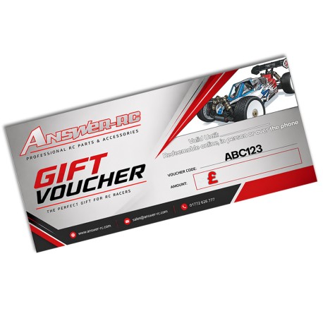 Answer-RC Gift Voucher (£10/£20/£30/£50/£100)