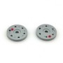 SWORKz 1/8 BBS Precision Plastic Shock Piston (1.4X6Holes) (RD) (2Pc)