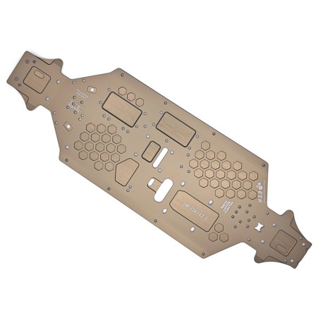 SWORKz S35-5 Series AL 7075 Aluminum Lightened Chassis - Standard (Shaft 112mm)