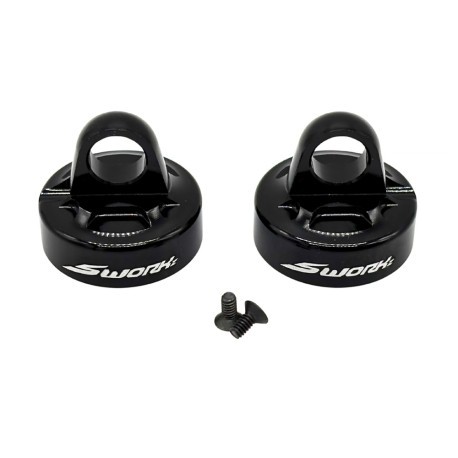 SWORKz S35-5 Series Lightened Emulsion/Bladder 2 Ways Syatem Shock Cap (2Pc)