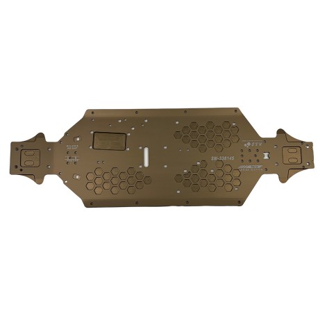 SWORKz S35-5e Series AL 7075 Aluminum Lightened Main Chassis - Standard (Shaft 115mm)