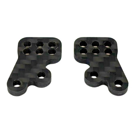 SWORKz S35-5 Series Pro-composite Carbon Rear Wheel Hub Adjust Plate (Extension) (2Pc)