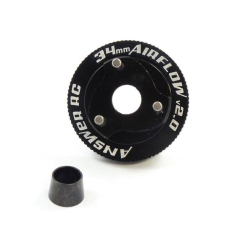 Answer RC 34mm Airflow Flywheel 3 Pin v.2.0 - BLACK