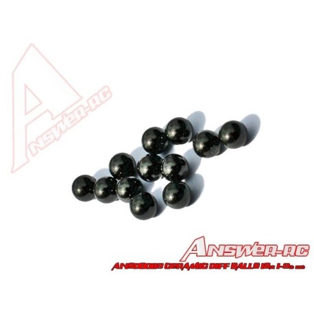 Answer-RC 2.5mm Ceramic Diff Balls Si3N4 -12pk