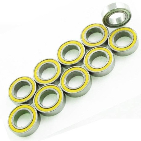 Answer-RC 8*14*4 "SP" Bearings 10pk Rubber Seal / Metal Shield.