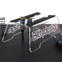 Bittydesign Car Stand 2 1/10 1/8th with shock set up station
