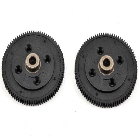 SWorkz S104 EVO Center Gear Diff 87T Spur Gear (48DP) - 2pcs