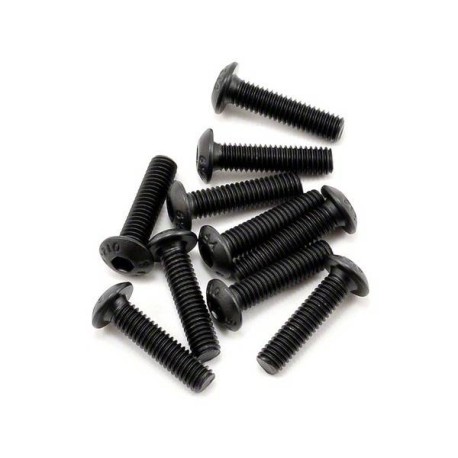 S-Workz M3x12mm Button / Dome Head Screw -10pcs 