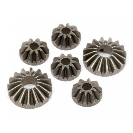 HB RACING Diff Gear Set D4/D2