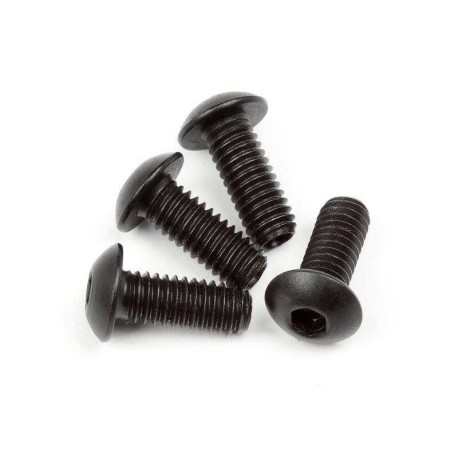 HB RACING Droop Screw M4x10mm - 4pcs