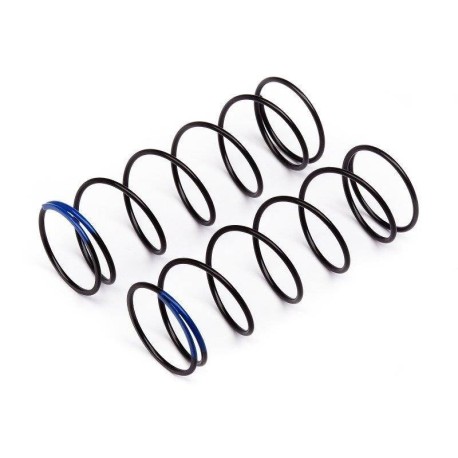 HB RACING Shock Spring Front Blue/68mm - 2pcs