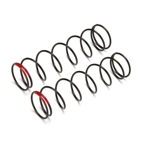 HB RACING Shock Spring Rear Red/83mm - 2pcs