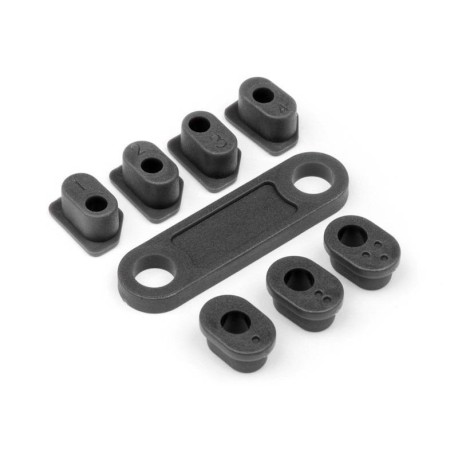 HB RACING Hinge Pin Bushing Set