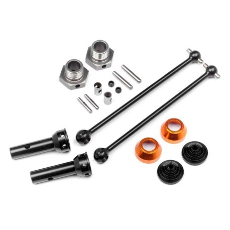 HB RACING Universal Drive Shaft Set 2pcs