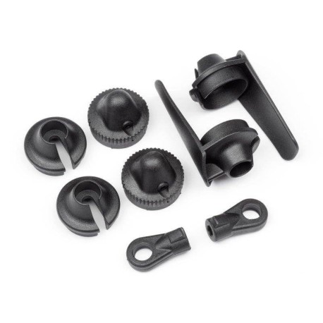 HB RACING Shock Plastic Parts Set