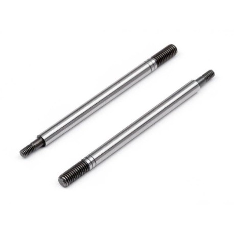 HB RACING Shock Shaft 3x88mm Front/Silver - 2pcs