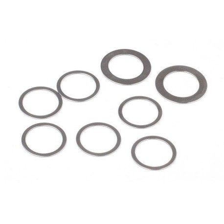 HB RACING Washer Shim Set 12x15x0.5mm/12x18x0.5mm R8