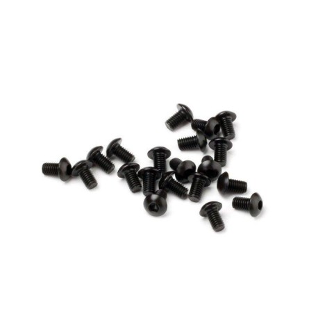 HB RACING Race Spec Button Head Screw M3x5mm 20pcs