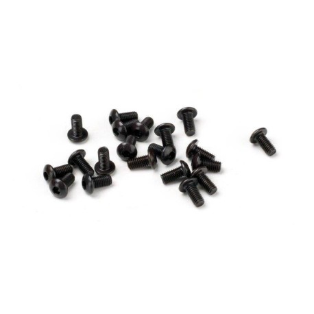 HB RACING Race Spec Button Head Screw M3x6mm 20pcs