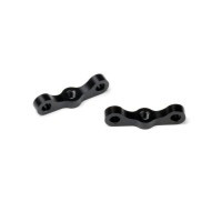 HB RACING Rear Upper Arm Mount Set 7075/Black