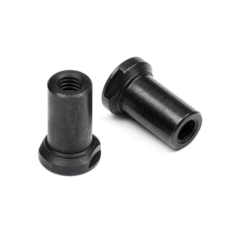 HB RACING steering Post Black - 2pcs