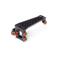 HB RACING Floating Servo Mount Set Carbon Fiber