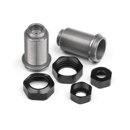 HB RACING Big Bore 10.5mm Shock Body/Cap Set 2pcs