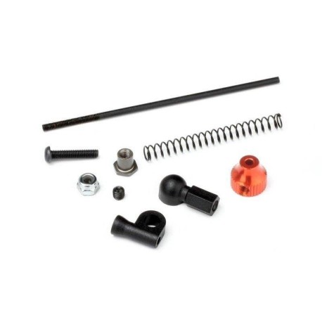 HB RACING Throttle Linkage Set