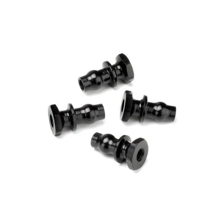 HB RACING Aluminum Shock standoff 4pcs