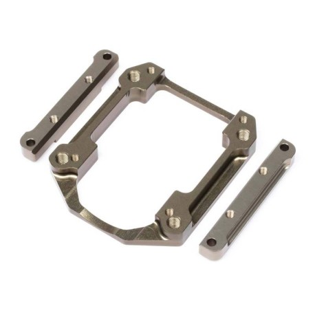 HB RACING Engine Mount Set