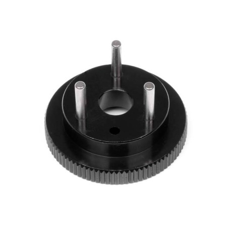 HB RACING Flywheel 3 Pins Hard Black