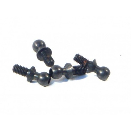 HB RACING Ball stud 4.3x10.3mm 2mm Socket - 4pcs