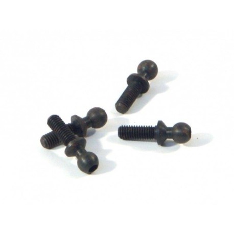 HB RACING Ball stud 4.3x13mm 2mm Socket - 4pcs