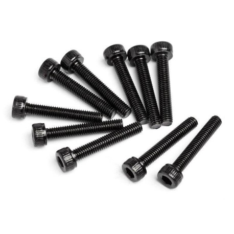 HB RACING Cap Head Screw M3x18mm 10pcs