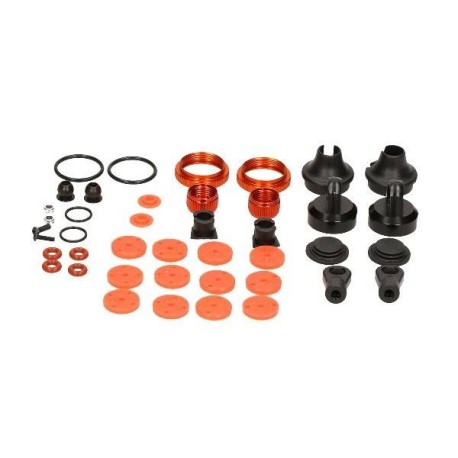 HB RACING Shock Set V2 12mm Bore Shared Parts Set - 1 Pair